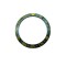 GREEN WITH GOLDEN NUMBERS CERAMIC BEZEL FOR GMT II MASTER WATCH