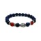 Lapis Lazuli Stone beads Yoga Buddha Tibetan Jewelry Men Bracelet