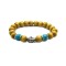 Beaded Buddha Meditation Wood Men's Bracelet