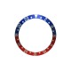 New High Quality Blue & Red Bezel Insert For Rolex GMT Master I/II  & Submariner Watch