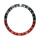 New High Quality Black & Red Bezel Insert For Rolex GMT Master I/II  & Submariner Watch