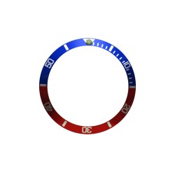 New High Quality Blue & Red Aluminum Bezel Insert For Rolex Submariner & GMT