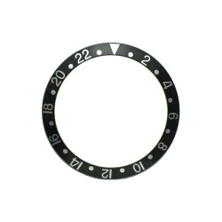 New High Quality Black Bezel Insert For Rolex GMT Master I/II  & Submariner Watch