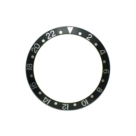 New High Quality Black Bezel Insert For Rolex GMT Master I/II  & Submariner Watch
