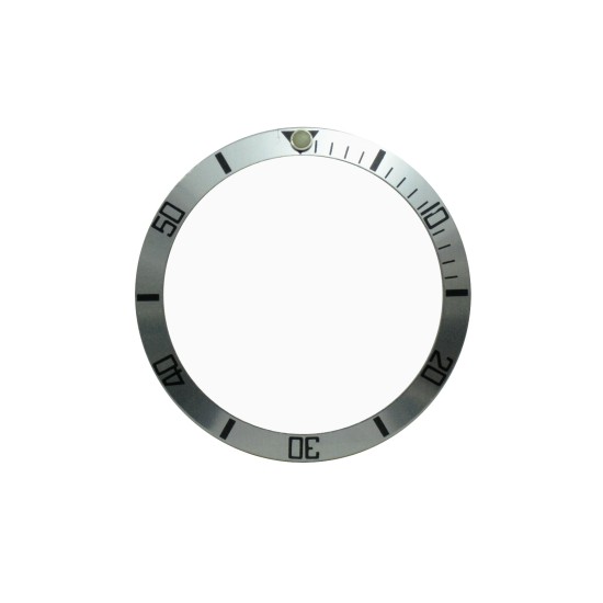 New High Quality Silver Aluminum Bezel Insert For Rolex Submariner & GMT
