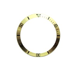 New High Quality Light Gold Aluminum Bezel Insert For Rolex Submariner & GMT