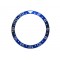 High Quality Blue With Silver White Numbers Aluminum Bezel Insert For Rolex GMT Master II Watch