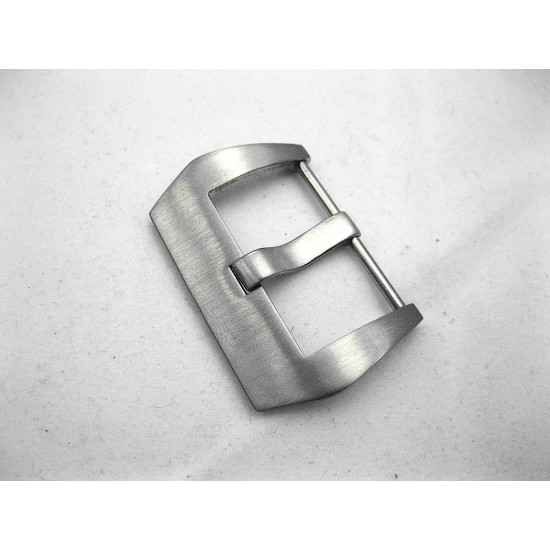 24MM Brushed Screw In Pre-V Watch Band Strap Buckle in Stainless Steel fits Panerai