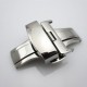 Polished Steel Deployment Buckle For 16MM or 18MM Strap