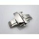 Polished Steel Deployment Buckle For 16MM or 18MM Strap