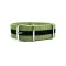 HNS Dark Khaki & Black Strip Heavy Duty Ballistic Nylon  Watch Strap With Polished Stainless Steel Buckle