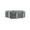 HNS Grey Heavy Duty Ballistic Nylon Watch Strap With Polished Stainless Steel Buckle