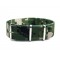 HNS Camouflage Desert Heavy Duty Ballistic Nylon Watch Strap With Polished Stainless Steel Buckle