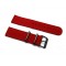 HNS 2 Pieces Red  Heavy Duty Ballistic Nylon Watch Strap With PVD Coated Stainless Steel Buckle
