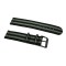 HNS 2 Pieces James Bond 007 Black & Grey Heavy Duty Ballistic Nylon Watch Strap With PVD Coated Stainless Steel Buckle