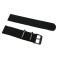 HNS 2 Pieces Black Heavy Duty Ballistic Nylon Watch Strap With PVD Coated Stainless Steel Buckle