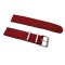 HNS 2 Pieces Red  Heavy Duty Ballistic Nylon Watch Strap With Stainless Steel Buckle