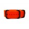 HNS Orange Heavy Duty Ballistic Nylon Watch Strap With 3 PVD Coated Stainless Steel Rings