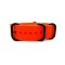 HNS Orange Heavy Duty Ballistic Nylon Watch Strap With 5 PVD Coated Stainless Steel Rings