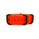 HNS Orange Heavy Duty Ballistic Nylon Watch Strap With 5 PVD Coated Stainless Steel Rings