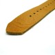 HNS Handmade Antique Vintage Style Walnut Calf Leather Watch Strap With 3 PVD Coated Stainless Steel Rings