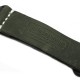 HNS Handmade Antique Vintage Style Olive Calf Leather Watch Strap With PVD Coated PRE-V Buckle