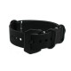 HNS Handmade Antique Vintage Style Black Calf Leather Watch Strap With PVD Coated PRE-V Buckle