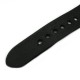 HNS Handmade Antique Vintage Style Black Calf Leather Watch Strap With PVD Coated PRE-V Buckle