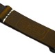 HNS Handmade Antique Vintage Style Brown Calf Leather Watch Strap With PVD Coated PRE-V Buckle