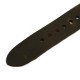 HNS Handmade Antique Vintage Style Dark Brown Calf Leather Watch Strap With PVD Coated PRE-V Buckle