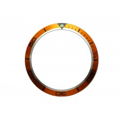 High Quality Orange Bezel Insert to Fit Omega Planet Ocean Watch