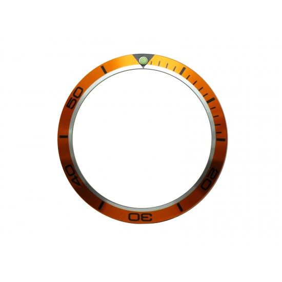 High Quality Orange Bezel Insert to Fit Omega Planet Ocean Watch