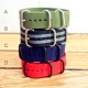 HNS 4Pcs Heavy Duty Ballistic Nylon ZULUPATH Watch Strap Package Sale 