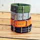 HNS 4Pcs Heavy Duty Ballistic Nylon And Leather ZULUPATH Watch Strap Package Sale 