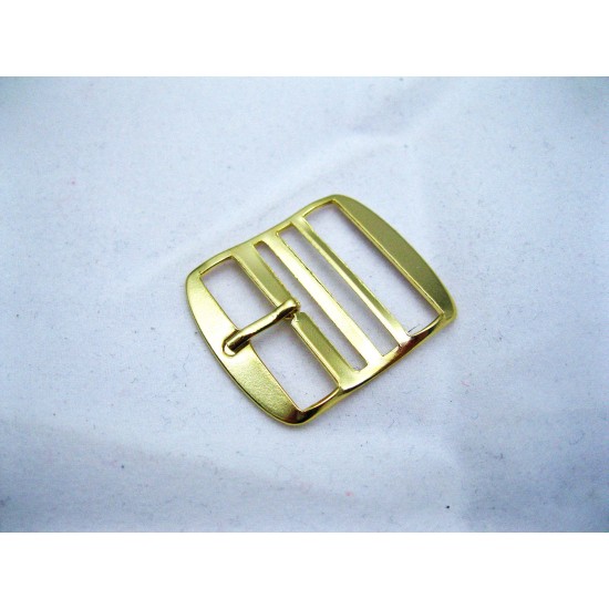 Perlon Golden Polished Buckle
