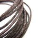 BOHEMIAN MULTILAYER WAX ROPE WOOD BEAD ANTI-WAR LOGO BRACELET