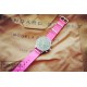 HNS Hot Pink Heavy Duty Ballistic Nylon Watch Strap With Polished Stainless Steel Buckle