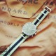 HNS Dark Khaki & Black Strip Heavy Duty Ballistic Nylon  Watch Strap With Polished Stainless Steel Buckle