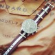 HNS Brown & Beige Strip Heavy Duty Ballistic Nylon Watch Strap With Polished Stainless Steel Buckle