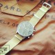 HNS Khaki Heavy Duty Ballistic Nylon Watch Strap With Polished Stainless Steel Buckle