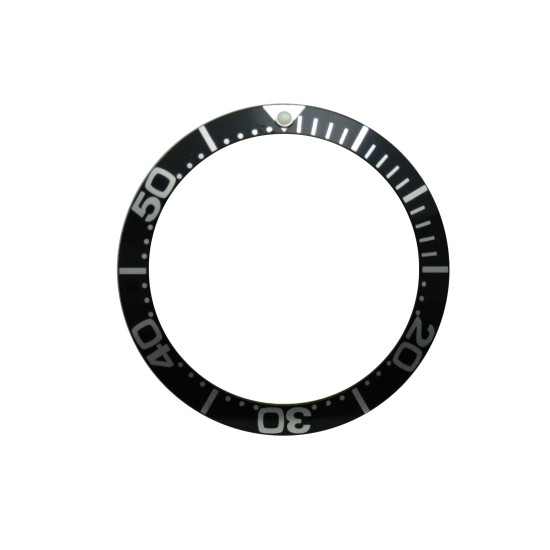 High Quality Black Bezel Insert to Fit Omega Seamaster James Bond Watch