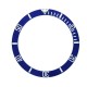 BLUE WITH WHITE NUMBERS CERAMIC BEZEL FOR SUBMARINER STYLE WATCH