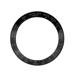 CERAMIC BEZEL FOR ROLEX DAYTONA 16500 16520 116500 116520 BLACK WHITE ENGRAVED