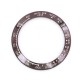 CERAMIC BEZEL FOR ROLEX DAYTONA 16500 16520 116500 116520 BROWN W/WHITE ENGRAVED