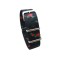 HNS Double Graphic Printed Lotus Heavy Duty Ballistic Nylon Watch Strap With Polished Stainless Steel Buckle