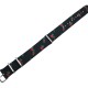 HNS Double Graphic Printed Lotus Heavy Duty Ballistic Nylon Watch Strap With Polished Stainless Steel Buckle