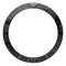 CERAMIC BEZEL FOR ROLEX YACHT MASTER 16622, 16623, 116622, 116623 BLACK ENGRAVED