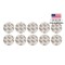 10 PCS 3M ADHESIVE RINGS STICKER FOR ROLEX SUBMARINER GMT CERAMIC BEZEL INSERT