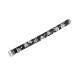 HNS Double Graphic Printed Rose Heavy Duty Ballistic Nylon Watch Strap With Polished Buckle