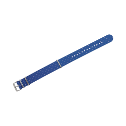 HNS Double Graphic Printed Boat Heavy Duty Ballistic Nylon Watch Strap With Polished Buckle